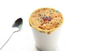 Coconut Flour Vanilla Mug Cake