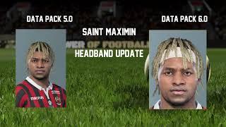 PES 2019 Data Pack 6.0 New Faces Comparison