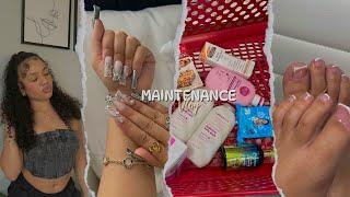 Maintenance Vlog : Hair, Toes, Eyebrows, Nails, Skincare, Target Run ‘ more..