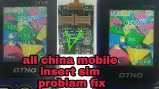 all china mobile insert sim solution micromax.otho.zen.lava.intex.itel.jivi.jio.exmary.all insert