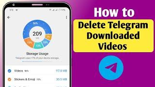 How to Delete Telegram Downloaded Videos Easily | Update