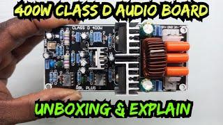 400W CLASS D AUDIO BOARD EXPLAIN IN TAMIL