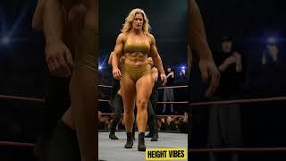World's Tallest Female Wrestler #1 🩱 #heightvibes #shorts #wrestling #tallgirlfriend #tallwoman