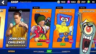 WOOWW!!! LEGENDARY FREE GIFTS!! 15 NEW BRAWLERS!! BRAWL STARS UPDATE GIFTS!!