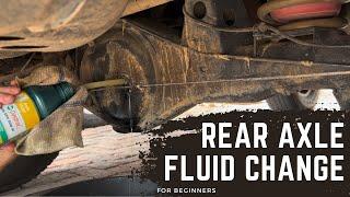 Rear Axle Fluid Change on ANY Vehicle | Prado with Limited Slip Diff