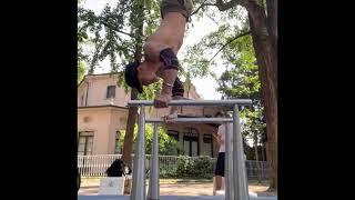 Calisthenics training is fun