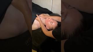 Russian girl Body massage ‍️ #bodymassage #sportsmassage #asmrspa