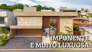 CASA LUXUOSA E SURPREENDENTE À VENDA NO JARDINS MUNIQUE | GOIÂNIA