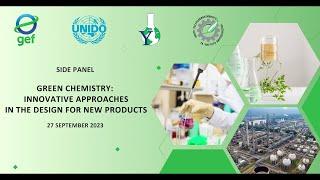 Side Panel "Green Chemistry: Innovative Approaches in the Design for New Products"