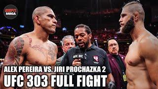 UFC FULL FIGHT:  Alex Pereira vs. Jiri Prochazka 2 [UFC 303 – June 29, 2024] | ESPN MMA