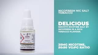 Tobacco  - Nicofresh Salt - Kix Vaping Liquid