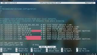 Squid Proxy Server Configuration in Linux Step by Step (2024-2025) CentOS 8