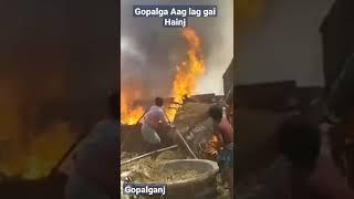 Bihar mein aag lagi hai gaon ke garibon ko ration Pani gir Gaya