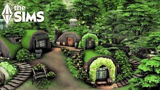 Whimsical Hobbit House The Sims 4 Speed Building Video (no CC)