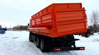 КамАЗ 45143 зерновоз (Eвро 2) УСИЛЕН. 3-х сторон. самосвал 20(26) КУБ.М.