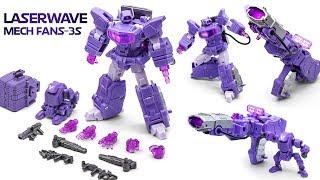 Transformers Mech Fans Toys Mech Soul MF-35 LaserWave ( ShockWave ) Robot Toys