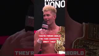 #ZackSabreJr wasn’t having any of it while with #SamoaJoe in the #ROH ring. #ringofhonor