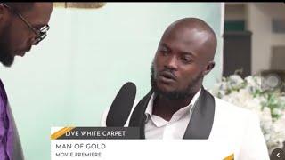 Dixon Mumba Jr at the ‘Man Of Gold’ premiere in (2024)