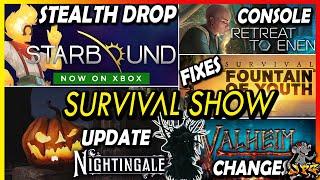 STARBOUND Release! Nightingale Update! Valheim PTB Changes! Fountain Of Youth Fixes! Retreat To Enen