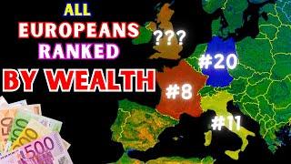 Wealth in Europe: A Country-by-Country Ranking of Median Wealth