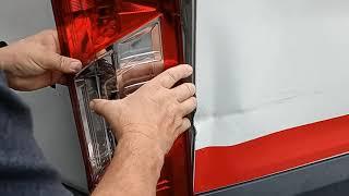 Ford Transit Tail Light and bulb Replacement