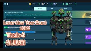 War Robots ||  Lunar New Year Event 2022 Task-4 || Guide #warrobots