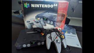 Unboxing Nintendo 64 + Games