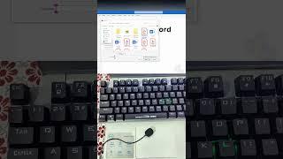 Open Any PDF in MS Word with Just One Shortcut – It’s a Game-Changer! #officehacks #word #trick #tip