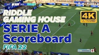 FIFA 22 Serie a Scoreboards Mods / RIDDLE GAMING HOUSE / Free download