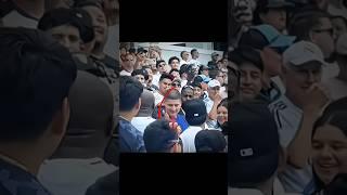 Real Madrid Fans Made Barcelona Fan To Wear Real Madrid Jersey️️🩹 #shorts #viral #funny #trending