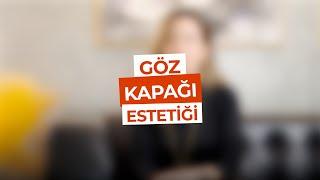 Doç. Dr. Gamze Öztürk Karabulut Göz Kapağı Estetiği Hakkında Merak Edilenleri Anlattı. #gözkapağı