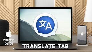 Translate Tab  | 2021 Interface & Workspace Quick View