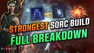 BEST SORC Build In-dept GUIDE  Shockuna Lightning Spear - S5 Diablo 4