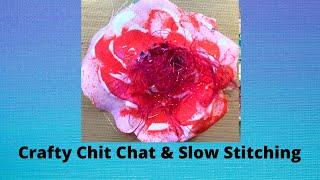 Crafty Chit Chat and Slow Stitching / Snippet Roll and My Patches Wall Hanging
