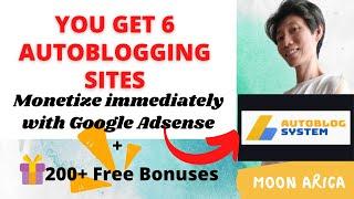 Autoblog System Review  Skyrocket Your Traffic with 6 Autoblogging Websites  200+ Bonuses 