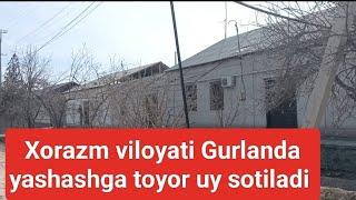 Xorazm viloyati Gurlan tumanida yashashga toyor uy sotiladi #gurlan#hiva #narx#yangibozor#молбозори