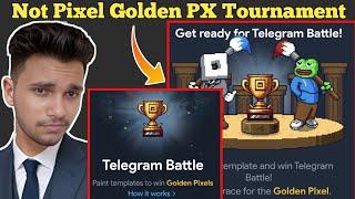 How to participate Not Pixel Tournament | Not Pixel Golden Pixels Competition | Not Golden Pixel