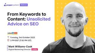 From Keywords to Content: Unsolicited Advice on SEO ft. Mark Williams-Cook