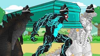 GODZILLA, GODZILLA EARTH vs  MECHAGODZILLA, VENOM   ANIMATION