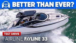 The Best 30ft Day Boat On The Market? Fairline F33 Hardtop - Test, Tour & Review