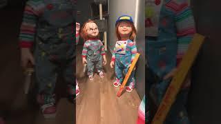Chucky collection #chucky #childsplay2 #halloween #spirithalloween #trickortreatstudios #shorts