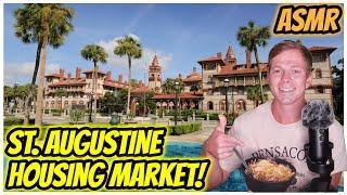 Real Estate ASMR | St. Augustine Housing Market & Dinner Mukbang