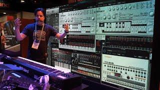 Roland CES 2020 Booth Tour, Zenbeats App, Facet Grand Piano, A-88MKII, Roland Cloud and more