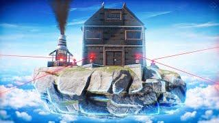 Живу на ЛЕТАЮЩЕМ ОСТРОВЕ целый Вайп в Rust/Раст