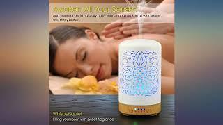 Earnest Living Essential Oil Diffuser White Ceramic Diffuser Classic (Set of 2) Ver review
