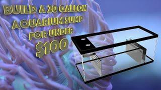 Build an aquarium sump or refugium for under $100
