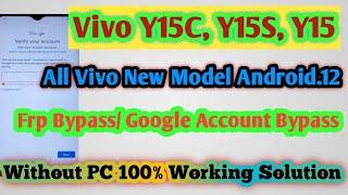 How to Vivo Y15C, Y15S Frp Bypass |Google Account Bypass| Vivo New Model FRP  Bypass| New Update