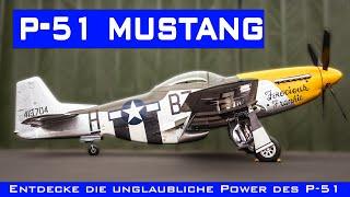 Die Legende lebt weiter: Entdecke die unglaubliche Power des P-51 Mustang Flugzeugs!