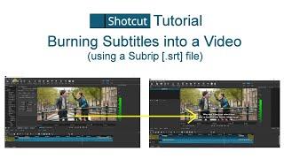 Burning Subtitles into a Video