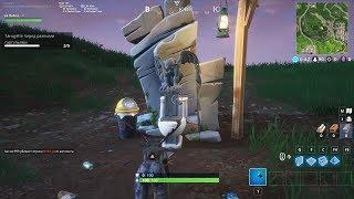 Fortnite Танцуйте перед разными горгульями Кошмары 1 часть